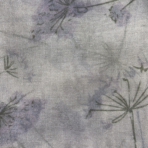 Lot of 3 Rampage Floral Scarfs w/Rings (Light Pink/Light Blue/ White) - Picture 5 of 10